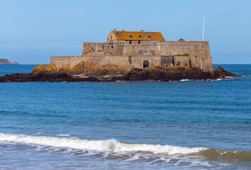 Saint Malo. Fort National on the island.