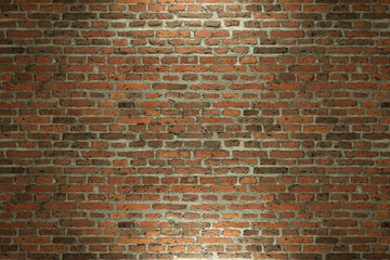 Fototapeta premium old brick wall 3d render wallpaper