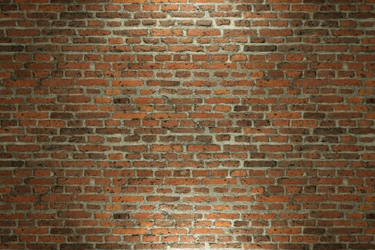 old brick wall 3d render wallpaper