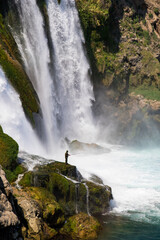 Duden waterfall in Antalya