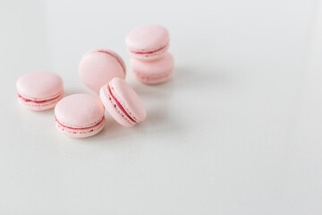 pink macarons