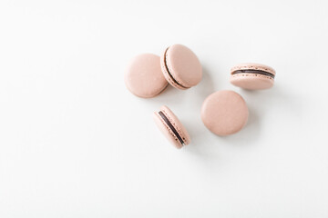chocolate macarons