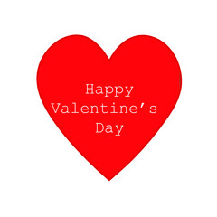 Happy Valentine's Day Heart