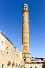 Fototapeta premium Historic Grand Mosque, Ulu Cami, in Mardin, Turkey.