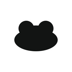 children's drawing of a cute frog baby