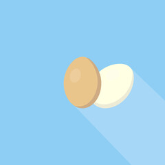 Egg icon. Vector illustration.