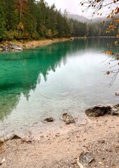 Klare Sicht in den Eibsee