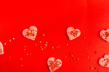 Cookies Heart Shaped for valentine's day