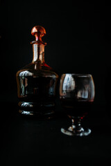 bottle of cognac