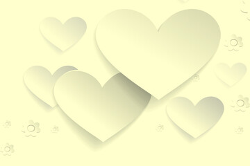 3d rendering  white cream color abstract background and patterns