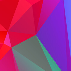 Obraz premium Abstract Color Polygon Background Design, Abstract Geometric Origami Style With Gradient