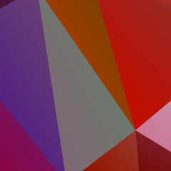 Abstract Color Polygon Background Design, Abstract Geometric Origami Style With Gradient