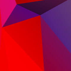 Abstract Color Polygon Background Design, Abstract Geometric Origami Style With Gradient