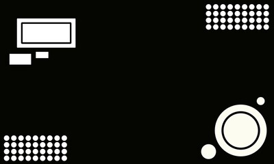 abstract background vector with black color. modern and simple design