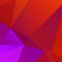 Abstract Color Polygon Background Design, Abstract Geometric Origami Style With Gradient