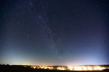 Universe in the night sky.