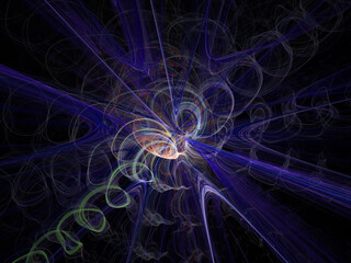 surreal futuristic digital 3d design art abstract background fractal illustration for meditation and decoration wallpaper