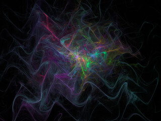 surreal futuristic digital 3d design art abstract background fractal illustration for meditation and decoration wallpaper