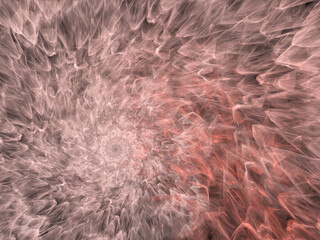 surreal futuristic digital 3d design art abstract background fractal illustration for meditation and decoration wallpaper