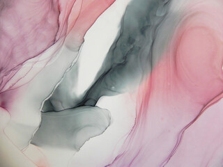 Alcohol ink modern abstract painting, modern art. Colorful abstract painting background. Abstract colorful background, wallpaper. Modern art. Paint marble texture. Closeup of the pain