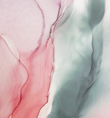 Alcohol ink modern abstract painting, modern art. Colorful abstract painting background. Abstract colorful background, wallpaper. Modern art. Paint marble texture. Closeup of the pain