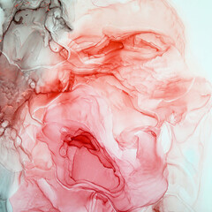 Alcohol ink modern abstract painting, modern art. Colorful abstract painting background. Abstract...