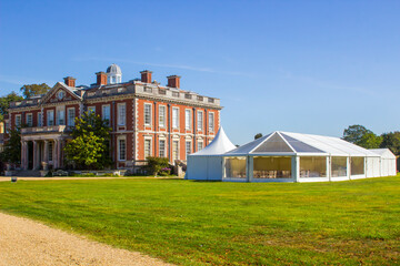20 September 2019 Stanstead House stately home and grounds in the South Downs National Park in West...