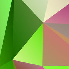 Obraz premium Abstract Multicolor Polygon Background Design, Abstract Geometric Origami Style With Gradient
