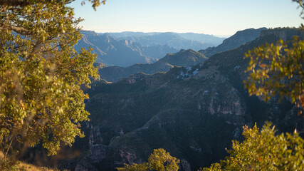 autumn landscape in the mountains
