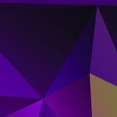 Abstract Multicolor Polygon Background Design, Abstract Geometric Origami Style With Gradient