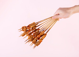 Roasted Lamb shashlik, Shish kebab