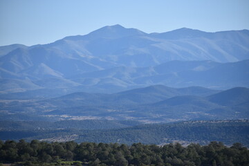 White Mountains New Mexico Sierra Blanca Peak