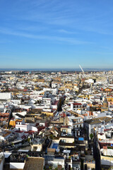 Obraz premium City view of Seville, Spain