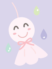 てるてる坊主のイラスト