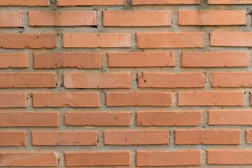 Red brick wall texture background