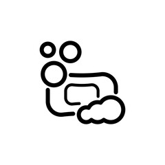 soap icon, vector, design trendy