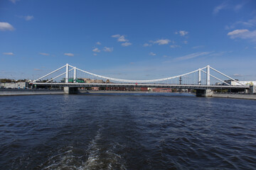 Bridge over the Moskva River . Moscow