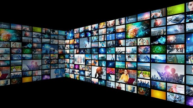 デジタルコンテンツ　ループ動画　ソーシャルメディア　動画配信サービス　マルチメディア