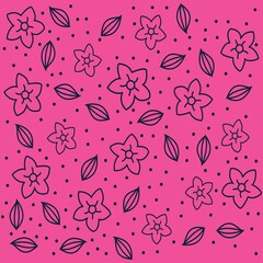 Illustration pattern little flowers design for fashion or other products.