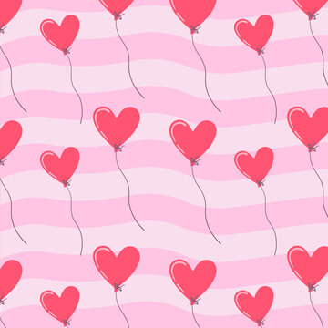 love background illustration seamless lined retro style love concept background, portrait illustration graphic