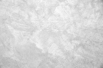 Plakat White grunge concrete wall texture background. Wallpaper background