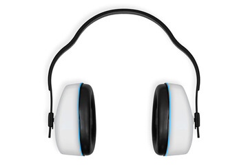 Background on the theme of silence, music or hearing safety.