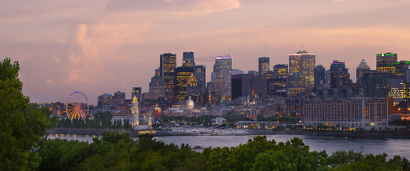 Montreal from the bridge