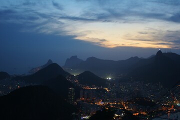 Rio de Janeiro at twilight