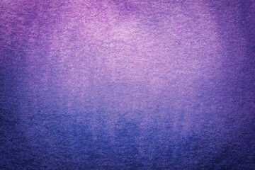 Abstract art background blue and purple color with vignette. Watercolor painting