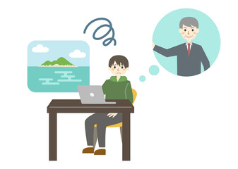 ワーケーションと上司　困る