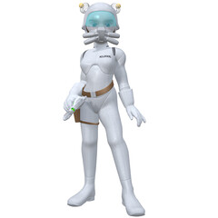 3d render of a tonn figure
