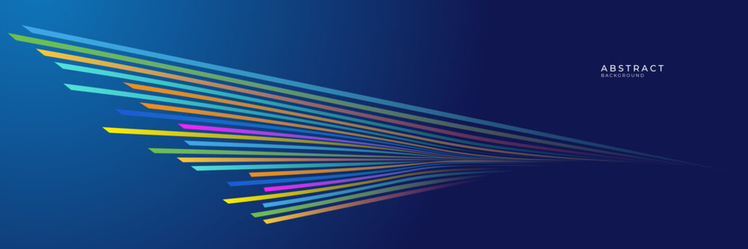 Abstract colorful lines vector background, stylish color background illustration 