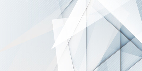 Abstract white square shape with futuristic concept background. White triangle abstract modern tech business background.