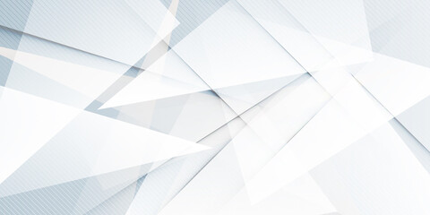 white abstract modern background design. Abstract white square shape with futuristic concept background